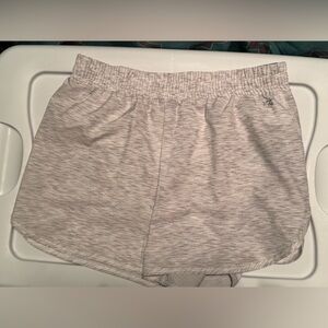 DSG Light Gray Mid Rise Stride Run Shorts